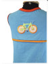 Regata bicicleta azul bebe